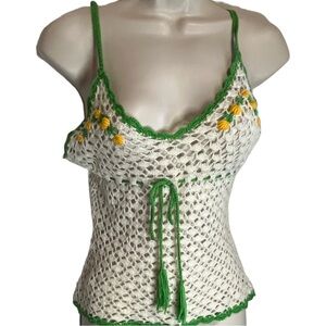 Y2K Crochet Top